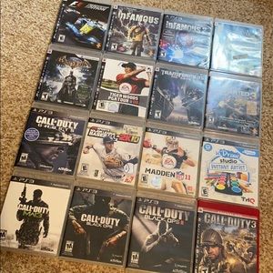 Sony PlayStation 3 Games (Assorted)